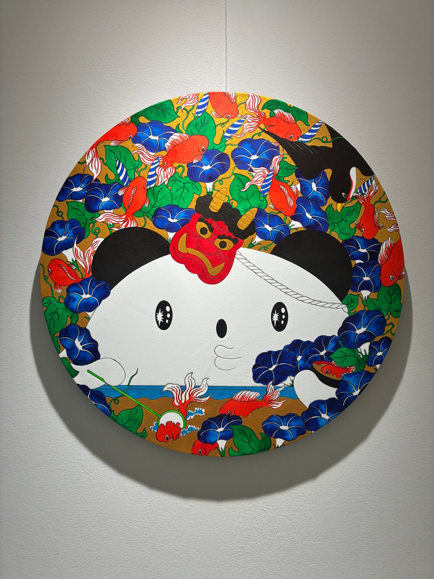 あごぱん　「金魚すくいのパンダちゃん」