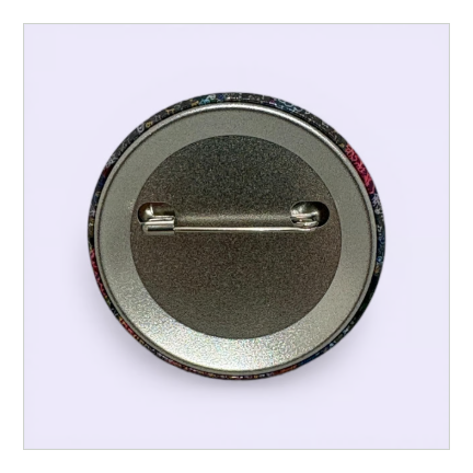 シマカミリッカ  アート缶バッジ (オリジナルグッズ)