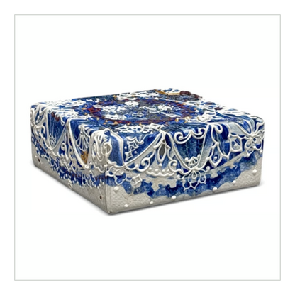 シマカミリッカ　「Underglaze Blue Cube」