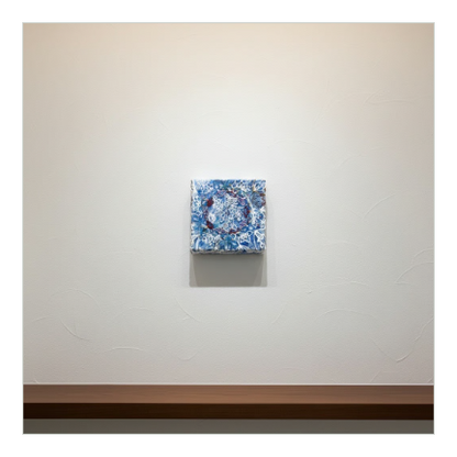 シマカミリッカ　「Underglaze Blue Cube」